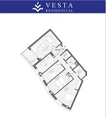 TIPO F - PLANTA 1 a 4
